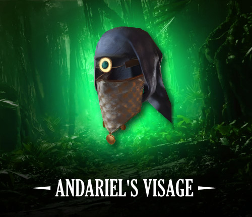 ANDARIEL'S VISAGE MYTHIC UNIQUE